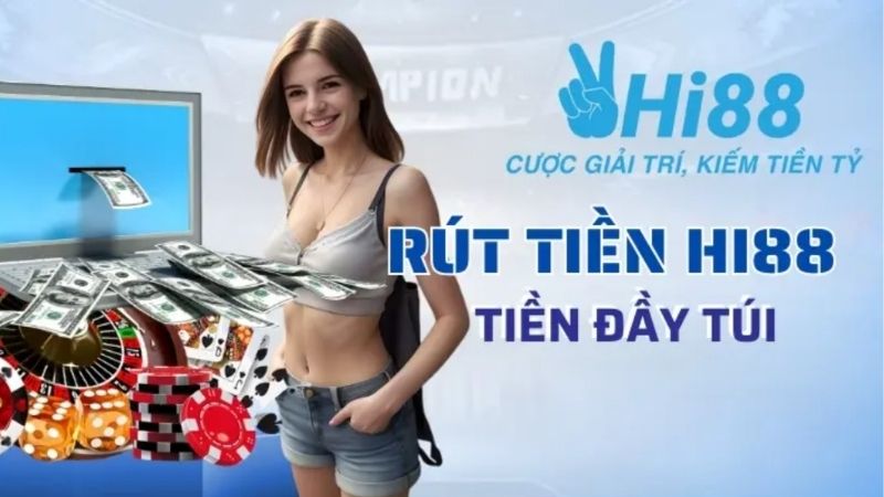 Giới thiệu thương hiệu và thao tác rút tiền Hi88 